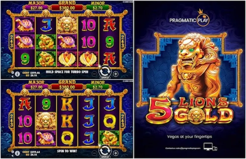 Game slot Lions Gold là một trò chơi nổ hũ hấp dẫn